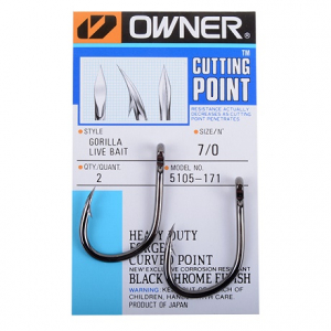 Крючок одинарный Owner 5105 7/0